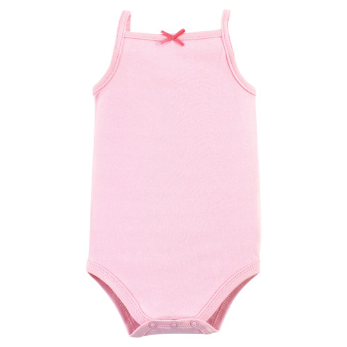 Hudson Baby Cotton Sleeveless Bodysuits, Rainbows