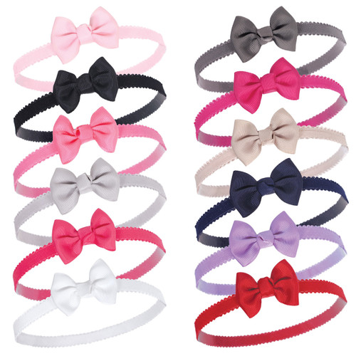 Hudson Baby Unisex Cotton and Synthetic Headbands 