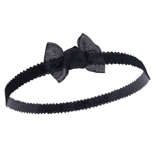 Hudson Baby Cotton and Synthetic Headbands, Navy