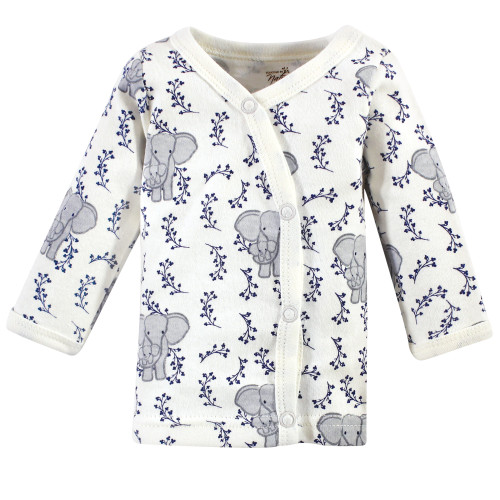 Touched by Nature Organic Cotton Preemie Layette Set, Elephant