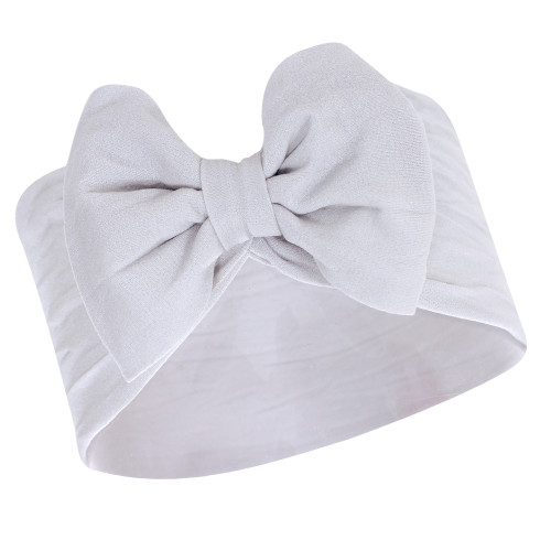 Hudson Baby Cotton and Synthetic Headbands, Cream