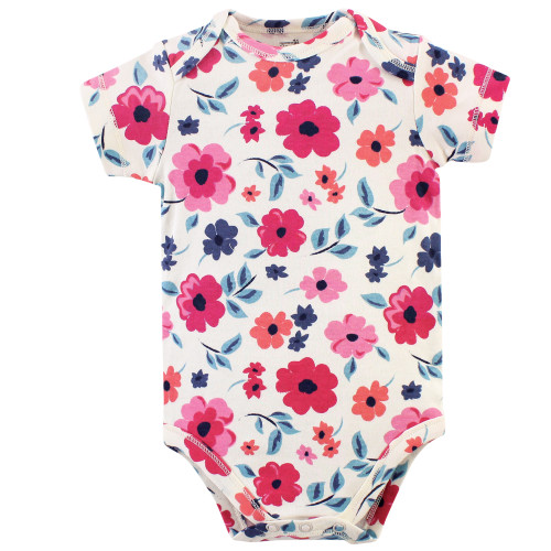 Touched by Nature Organic Cotton Bodysuits, Garden Floral