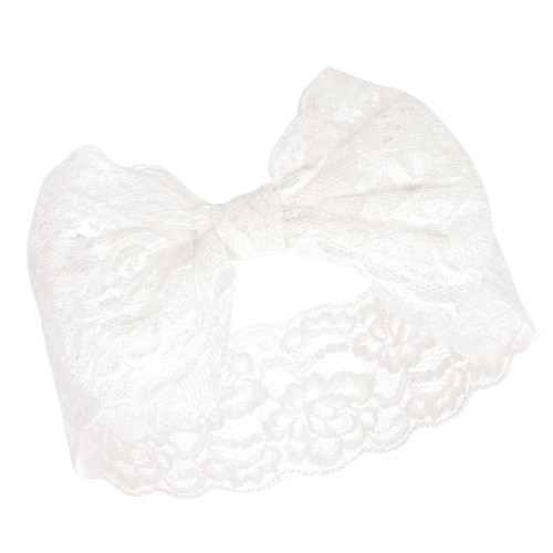 Hudson Baby Cotton and Synthetic Headbands, Periwinkle Yellow