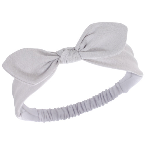 Hudson Baby Cotton and Synthetic Headbands, Gray Unicorn