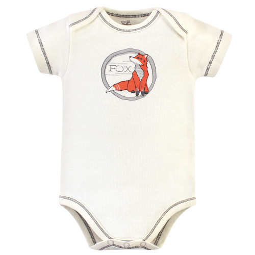 Touched by Nature Organic Cotton Bodysuits, Boho Fox