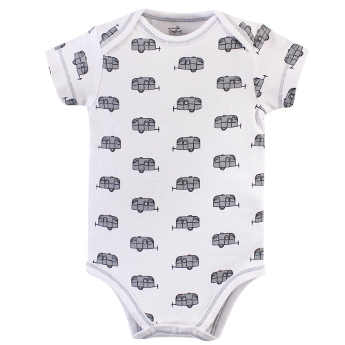 Touched by Nature Organic Cotton Bodysuits, Happy Camper