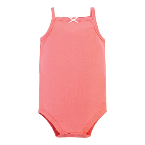 Hudson Baby Cotton Sleeveless Bodysuits, Tropical Toucan