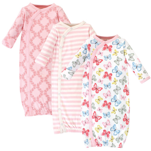 Touched by Nature Organic Cotton Kimono Gowns, Butterflies