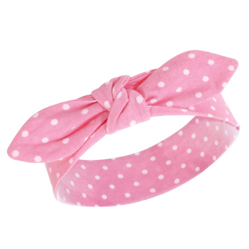 Hudson Baby Cotton and Synthetic Headbands, Winter Holiday