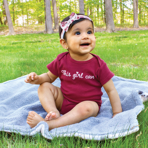 Hudson Baby Cotton and Synthetic Headbands, Rose