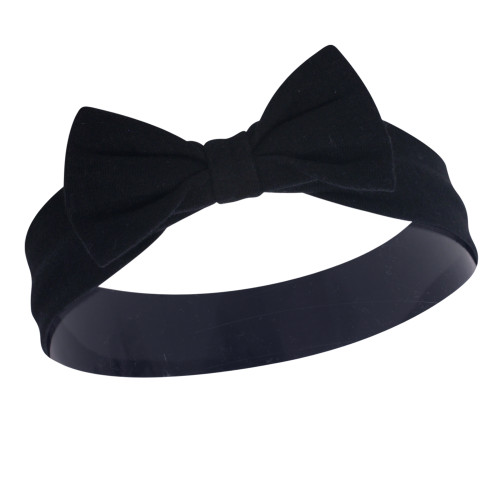 Hudson Baby Cotton and Synthetic Headbands, Rose