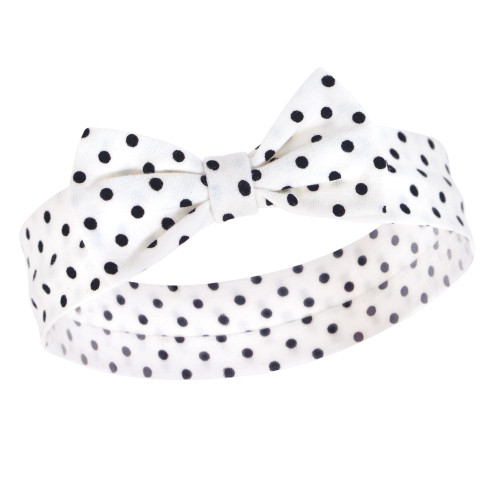 Hudson Baby Cotton and Synthetic Headbands, Rose