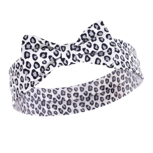 Hudson Baby Cotton and Synthetic Headbands, Rose