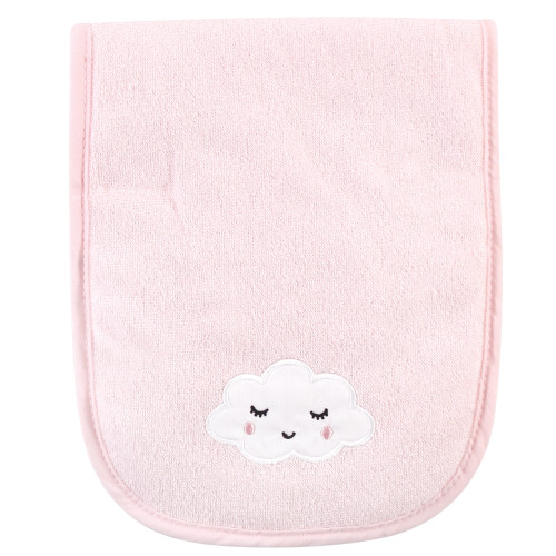 Hudson Baby Cotton Terry Bib and Burp Cloth Set, Dreamer