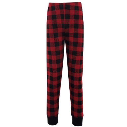 Touched by Nature Organic Cotton Tight-Fit Pajama Set, Buffalo Plaid