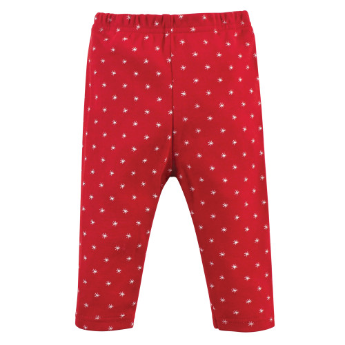 Hudson Baby Cotton Bodysuit, Pant and Shoe Set, Magical Christmas