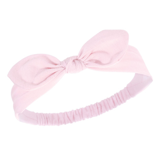 Hudson Baby Cotton and Synthetic Headbands, Blue Floral