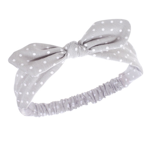 Hudson Baby Cotton and Synthetic Headbands, Pink Rose