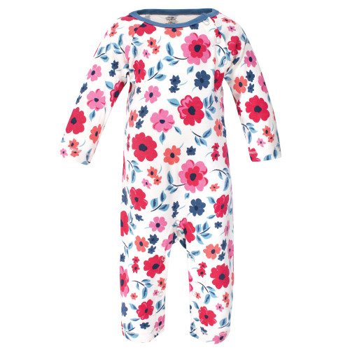 Touched by Nature Organic Cotton Coveralls, Garden Floral