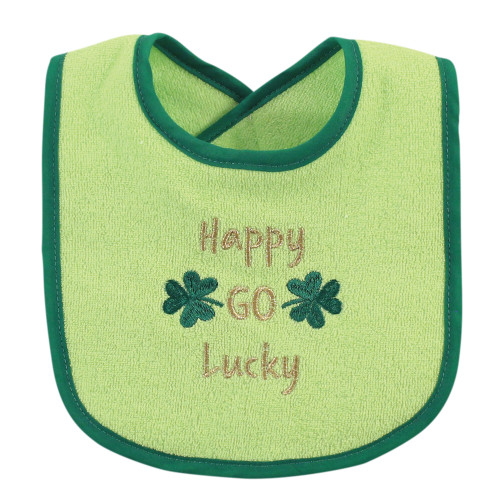 Hudson Baby Cotton Terry Drooler Bibs with Fiber Filling, Holiday Unisex