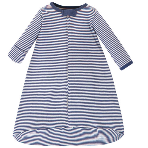 Touched by Nature Organic Cotton Long-Sleeve Wearable Sleeping Bag, Sack, Blanket, Elephant