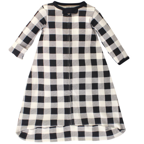 Touched by Nature Organic Cotton Long-Sleeve Wearable Sleeping Bag, Sack, Blanket, Winter Woodland