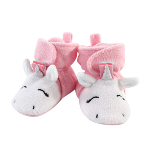 Botines Bebé Hudson Baby 2 Pares - Forro Polar, Suela Antideslizante, Cierre Velcro