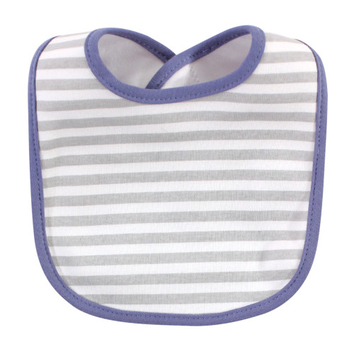 Hudson Baby Cotton Bibs, Little Mister Handsome
