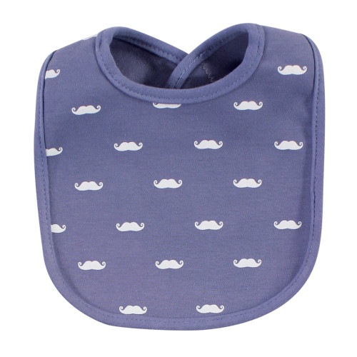 Hudson Baby Cotton Bibs, Little Mister Handsome