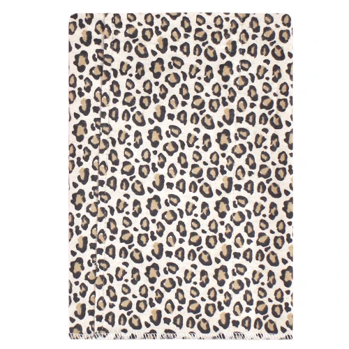 Hudson Baby Cotton Flannel Burp Cloths, Leopard
