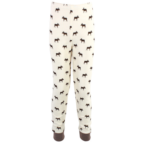 Touched by Nature Organic Cotton Tight-Fit Pajama Set, Moose