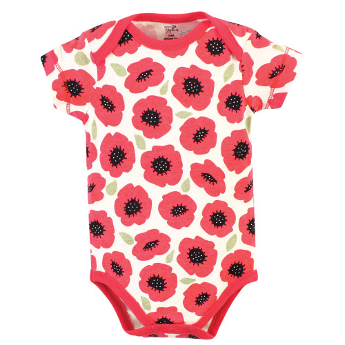 Touched by Nature Organic Cotton Hoodie, Bodysuit or Tee Top, and Pant, Poppy