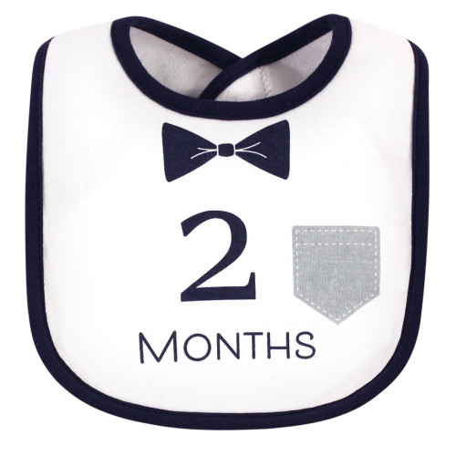 Hudson Baby Cotton Bibs, Brand New