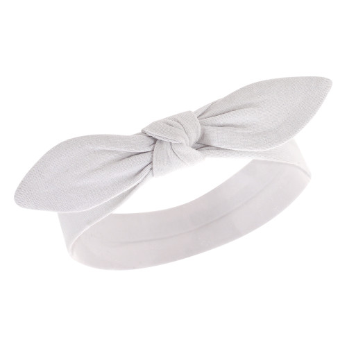 Hudson Baby Cotton Bib and Headband or Caps Set, Cloud Mobile Pink