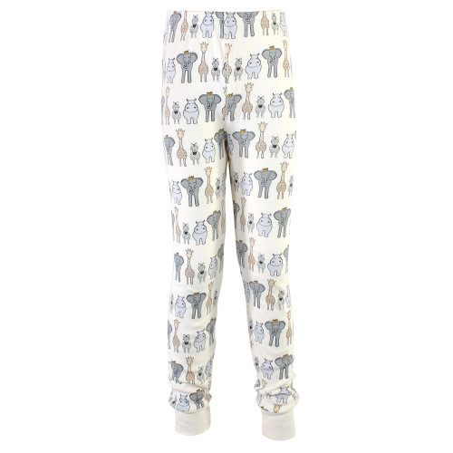 Hudson Baby Cotton Pajama Set, Royal Safari