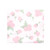 Hudson Baby Cotton Flannel Receiving Blankets, Gray Pink Rose