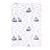 Hudson Baby Cotton Flannel Burp Cloths, Sailboat