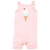 Hudson Baby Cotton Rompers, Ice Cream