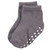 Touched by Nature Organic Cotton Socks with Non-Skid Gripper for Fall Resistance, Solid Black