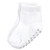 Touched by Nature Organic Cotton Socks with Non-Skid Gripper for Fall Resistance, Solid Black