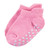 Touched by Nature Organic Cotton Socks with Non-Skid Gripper for Fall Resistance, Pink Black