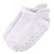 Touched by Nature Organic Cotton Socks with Non-Skid Gripper for Fall Resistance, Pink Black
