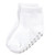 Touched by Nature Organic Cotton Socks with Non-Skid Gripper for Fall Resistance, White