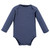 Touched by Nature Organic Cotton Long-Sleeve Bodysuits, Blue Whale