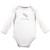 Touched by Nature Organic Cotton Long-Sleeve Bodysuits, Marching Elephant