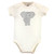 Touched by Nature Organic Cotton Bodysuits, Girl Elephant