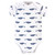 Touched by Nature Organic Cotton Bodysuits, Blue Whale