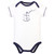 Touched by Nature Organic Cotton Bodysuits, Blue Whale