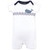 Hudson Baby Cotton Rompers, Sailor Whale