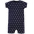 Hudson Baby Cotton Rompers, Sailor Whale